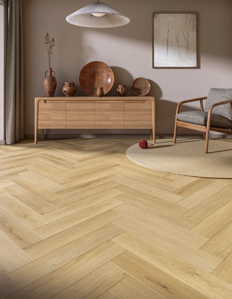 My Step Aqua Herringbone Cork EWH-7136